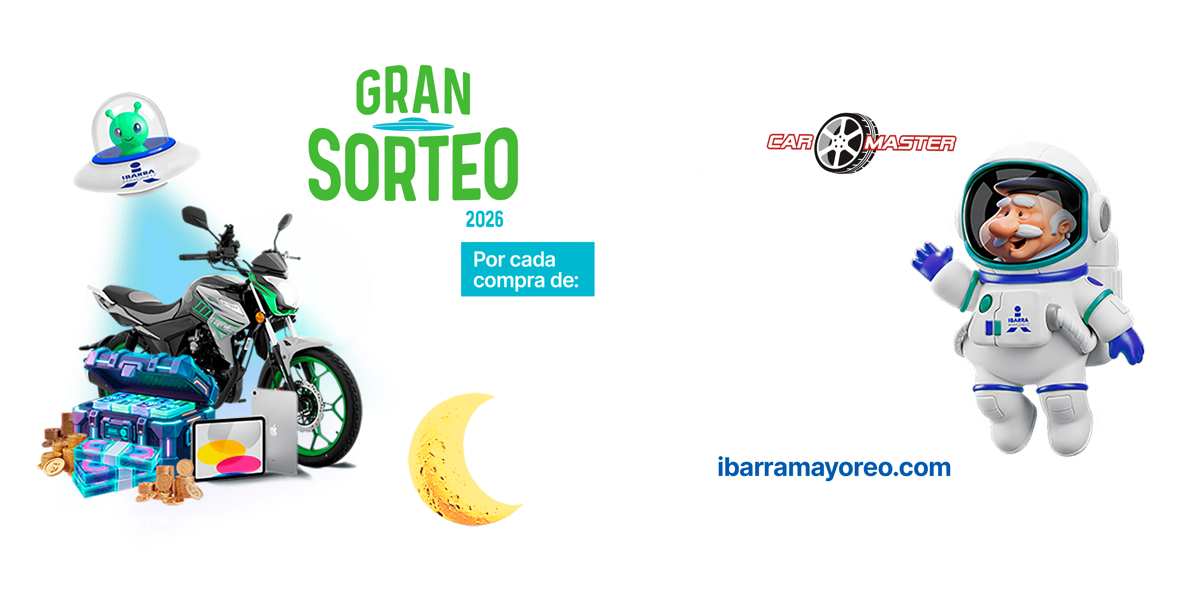 Gran sorteo de aniversario 2026 - Ibarra Mayoreo